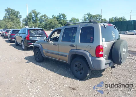 2004 Jeep Liberty Sport from USA, damaged, VIN 1J4GL48K84W287121